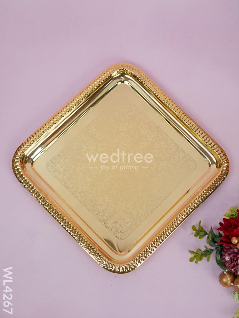 24Kt Gold Plated Tea Set - WL4267