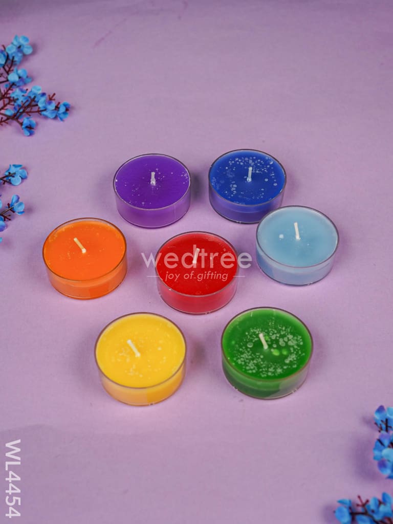 7 Chakra Scented Candle - WL4454