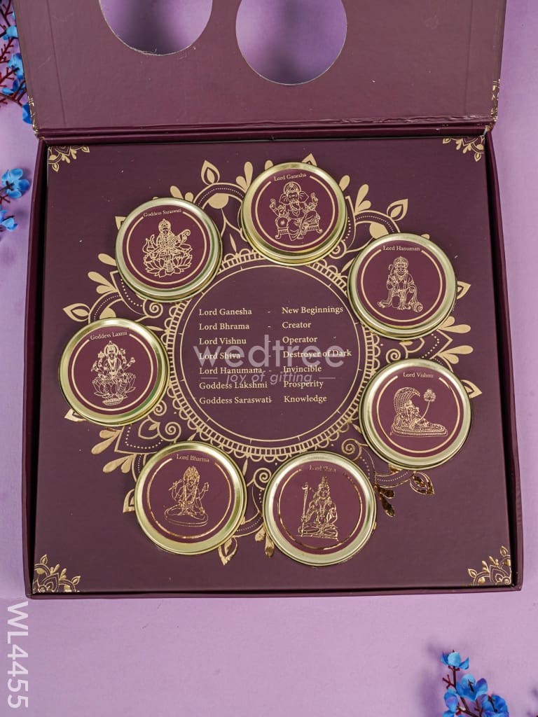 7 Gods Candle Set - WL4455