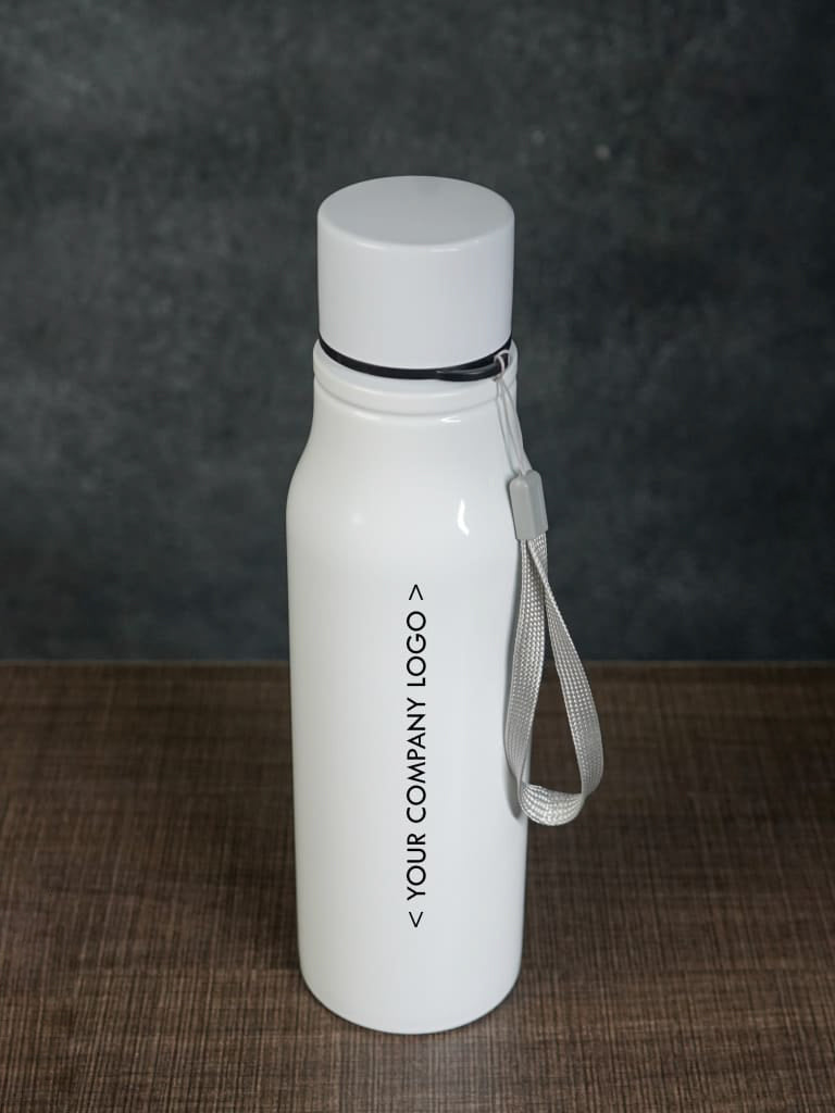 Corporate Gift - Stainless Steel Bottle - White - BCG0028