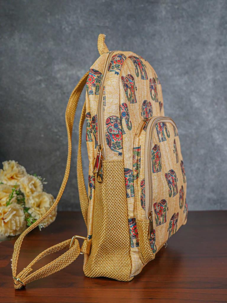Eco-friendly Backpack with Jute Strap - BCG0036