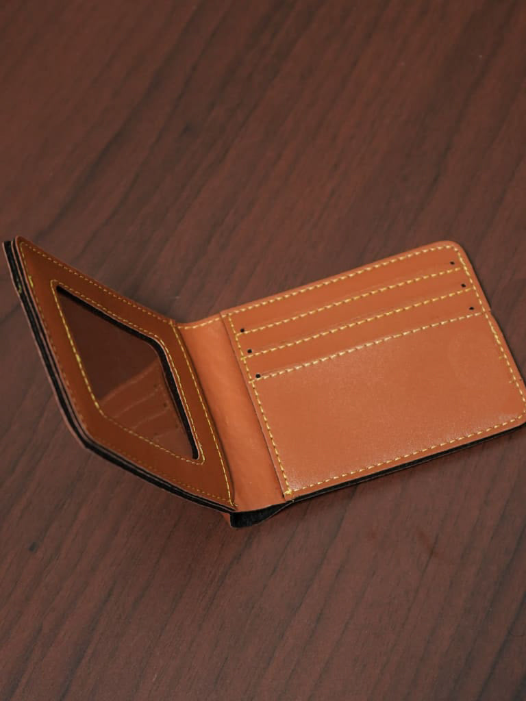 Corporate Gift - Bi fold Lather Wallet Combo -TAN - BCG0040