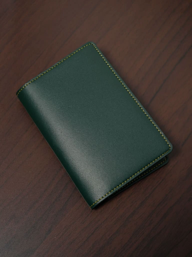 Corporate Gift - Bi fold Lather Wallet Combo - Green - BCG0048