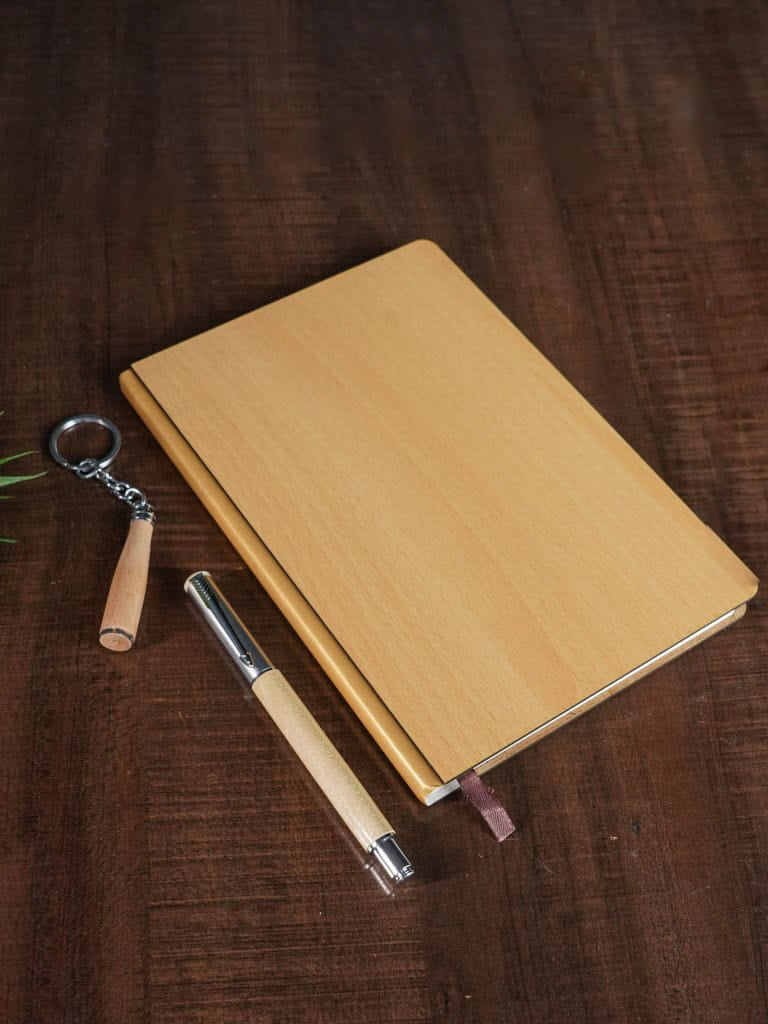 Corporate Gift - Wooden Diary set - BCG0062