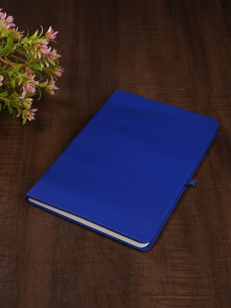 Corporate Gift - Blue Flask & Diary with Pen Set - BCG0073