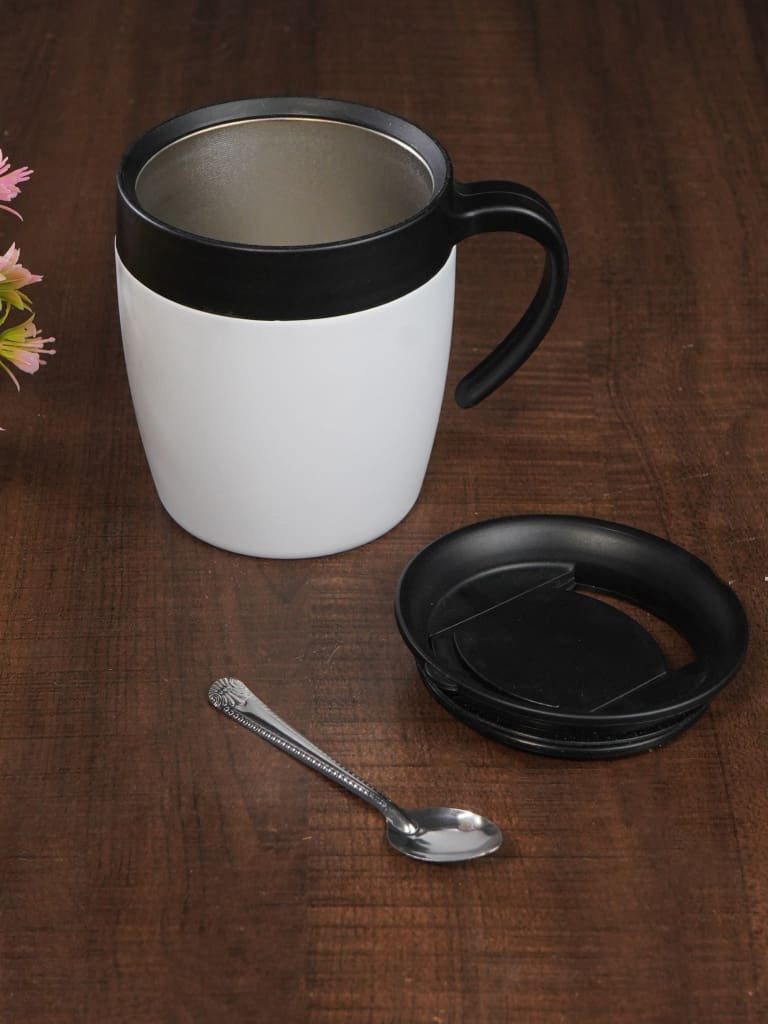 Corporate Gift - Stainless Steel Coffee Mug with Lid - BCG0074