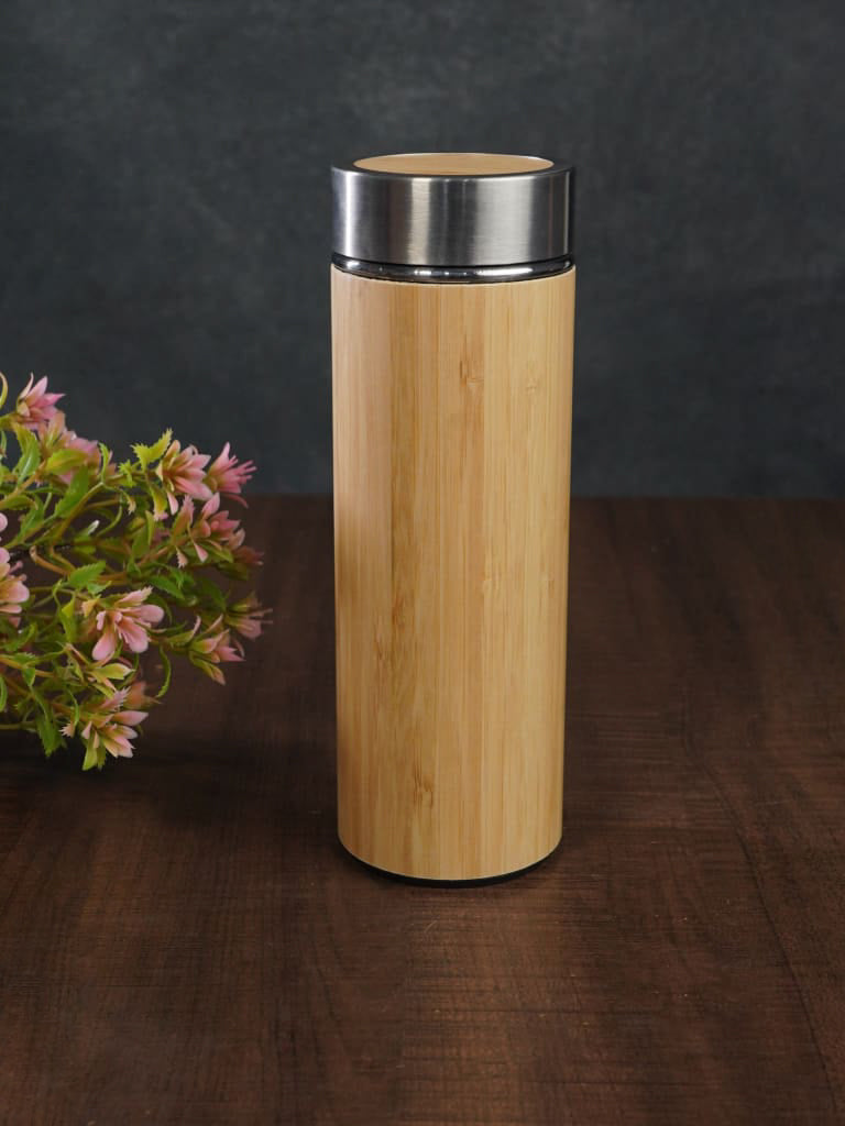 Corporate Gift - Eco - Friendly Bamboo (500 ml) Flask - BCG0077