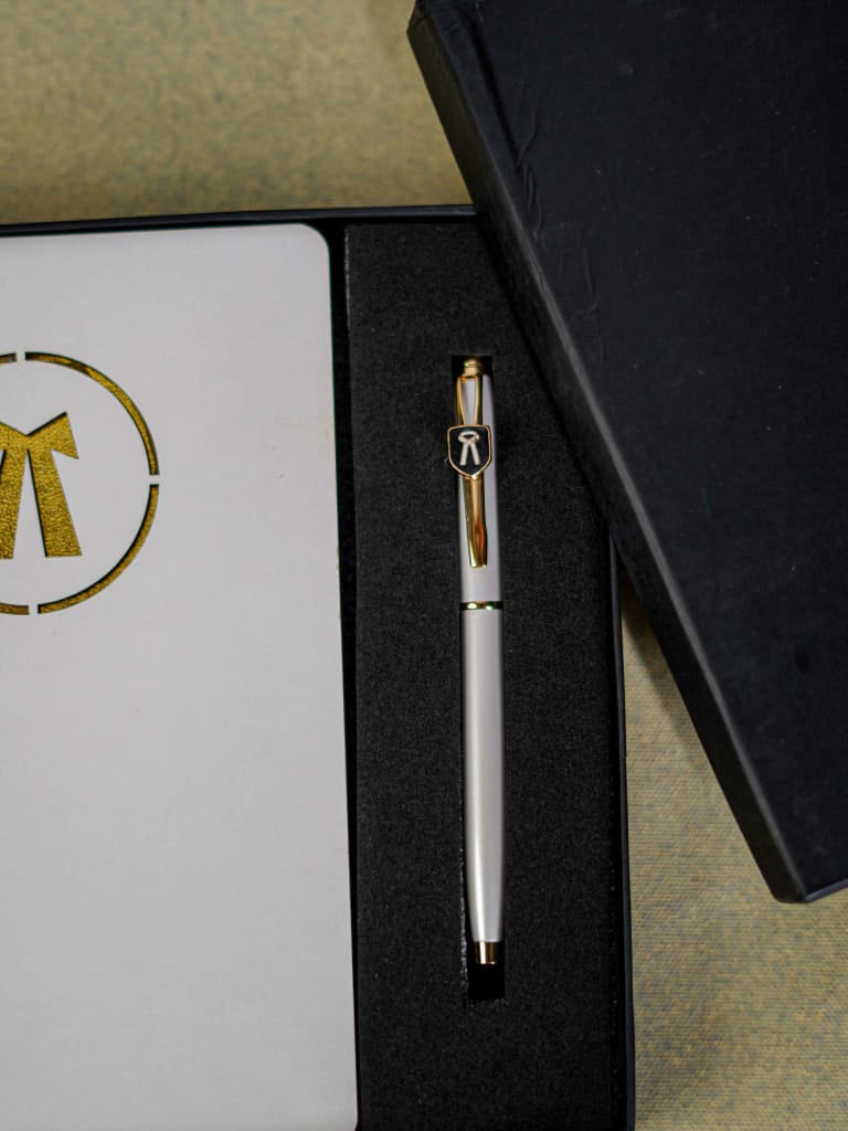 Advocate Diary with Metal Rollerball Pen - BCG0086
