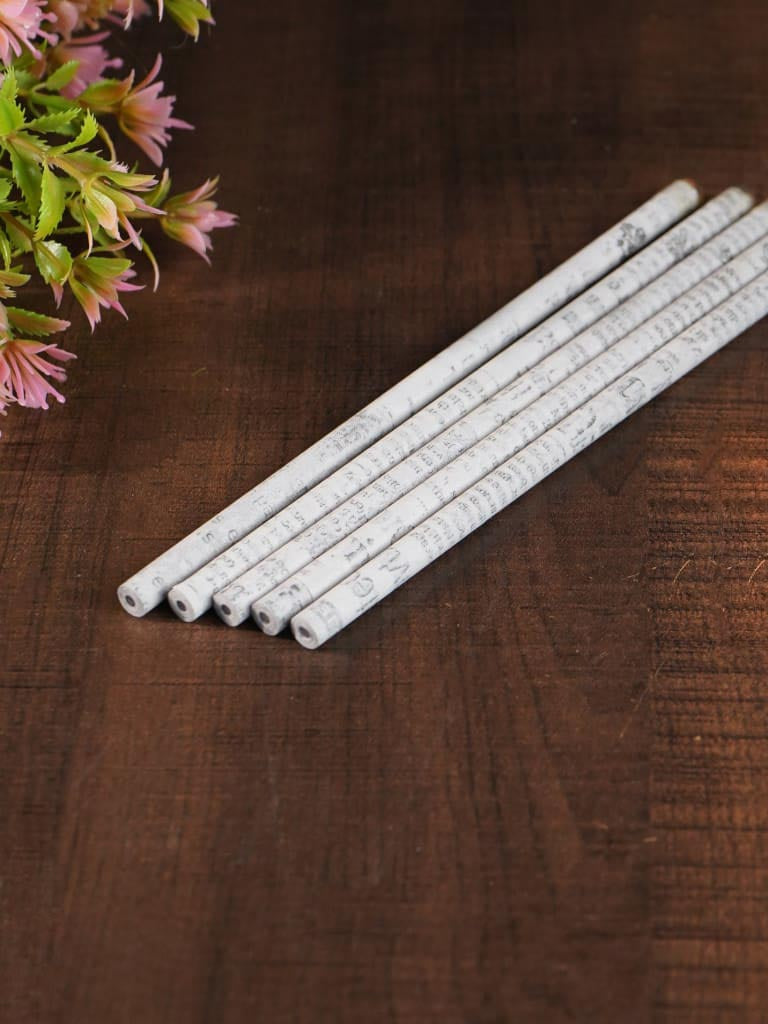 Newspaper Pencil (Set of 5) - BCG0105
