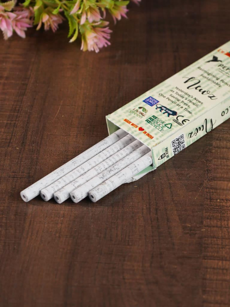 Newspaper Pencil (Set of 5) - BCG0105