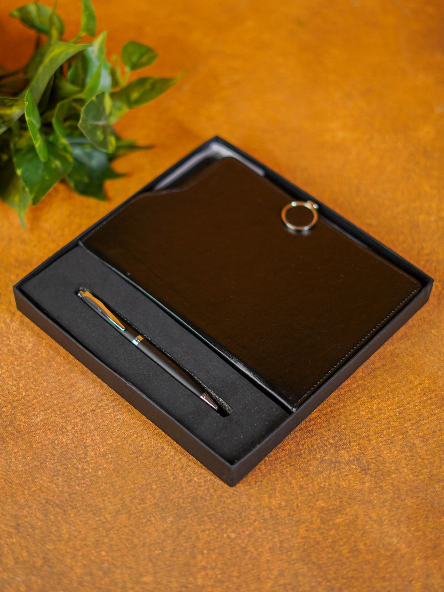 Corporate Gift - Diary with Metal Rollerball Pen (Black) - BCG0146