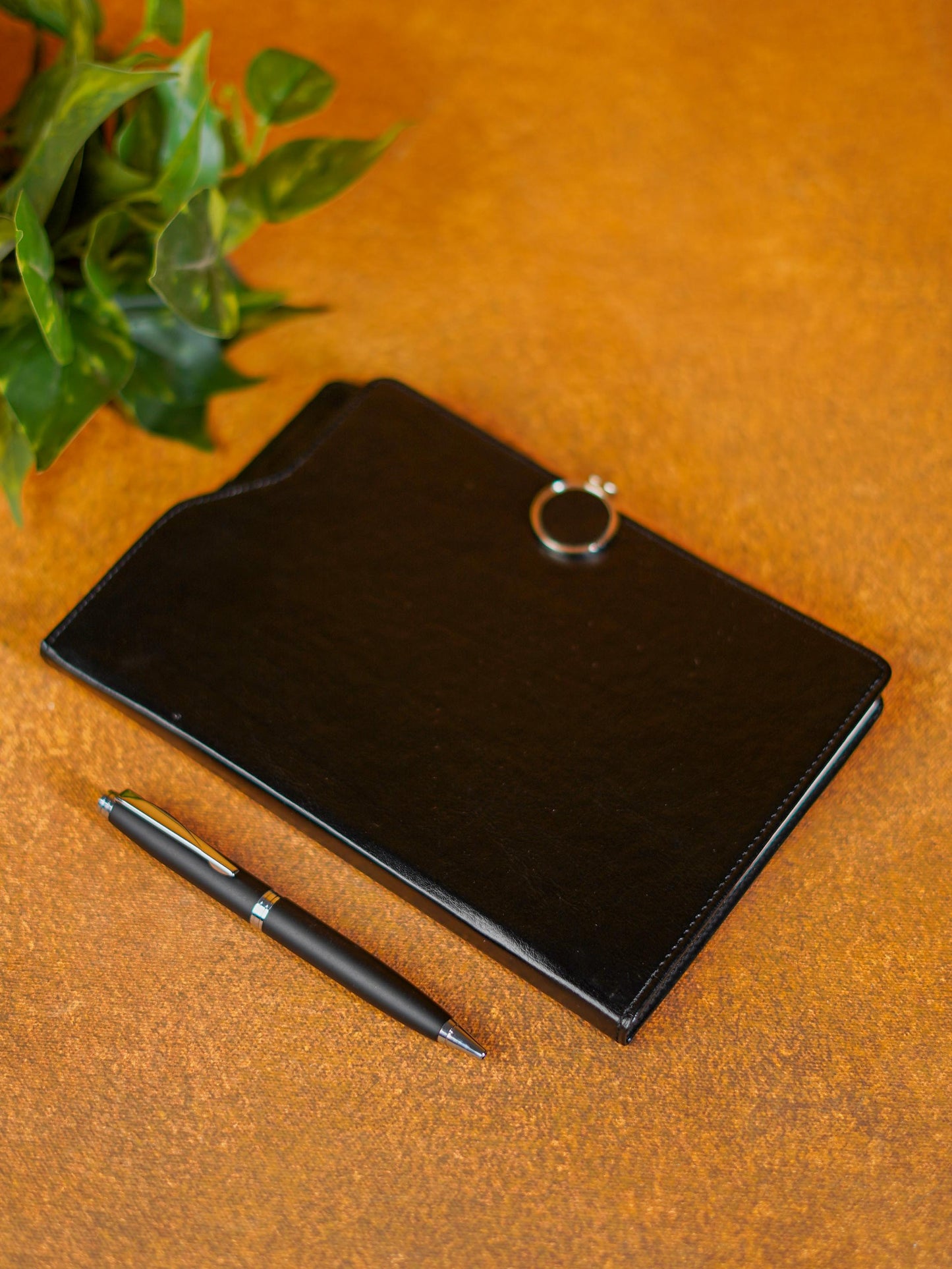 Corporate Gift - Diary with Metal Rollerball Pen (Black) - BCG0146