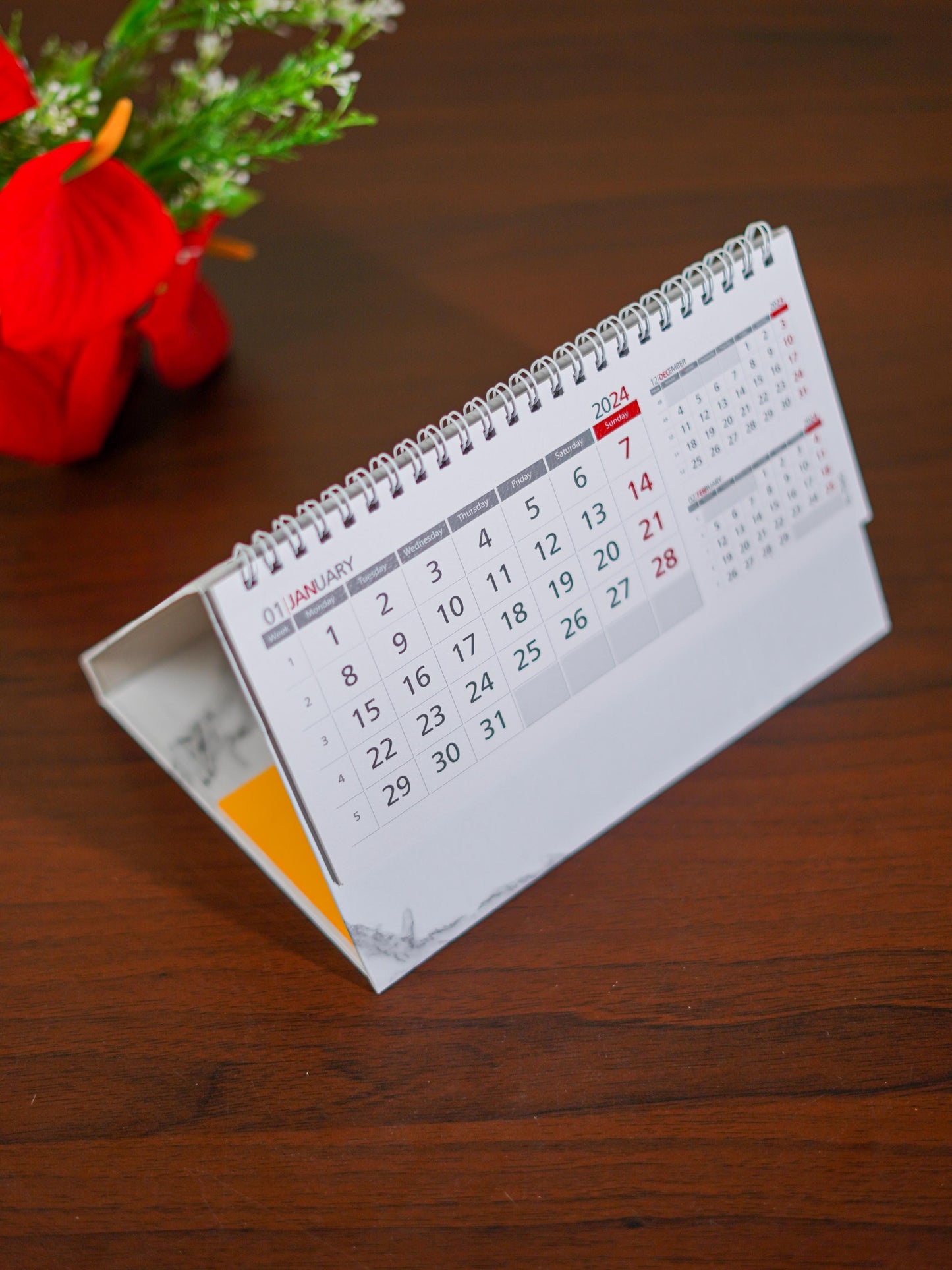 Corporate Gifts - Sticky Note Pad with Calendar - BCG0152