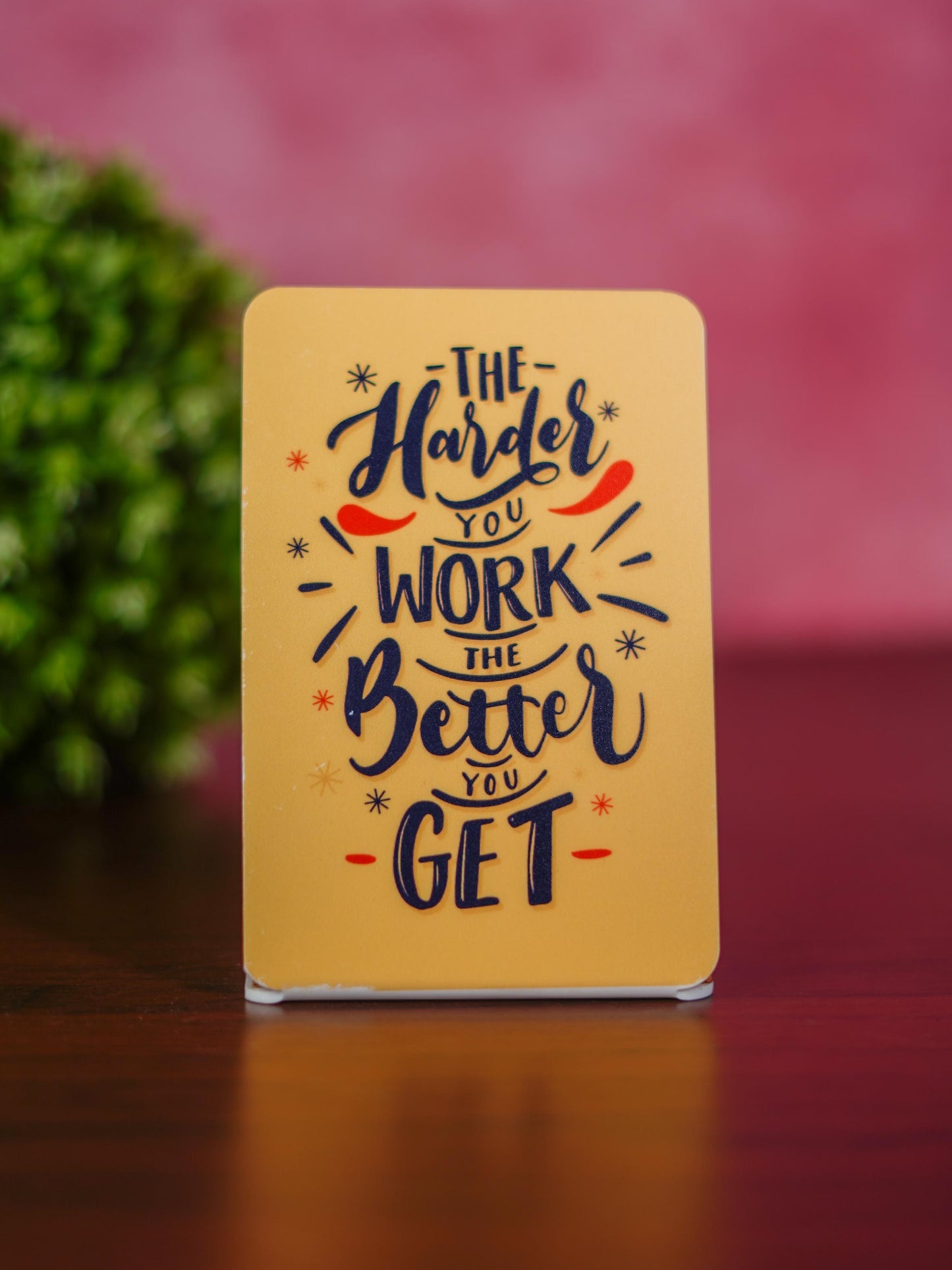 Table Top with Motivational Quotes 6x4 inch - BCG0180
