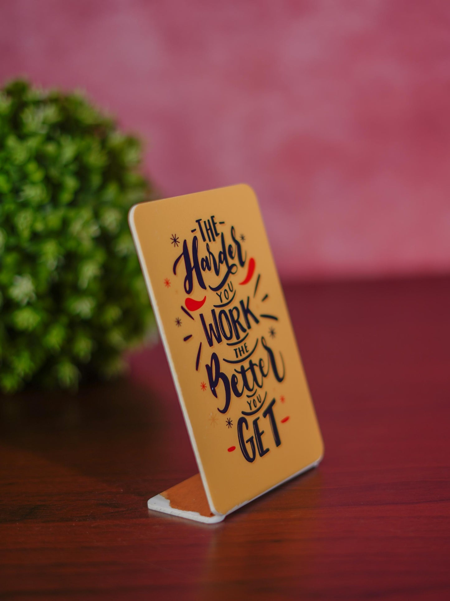 Table Top with Motivational Quotes 6x4 inch - BCG0180