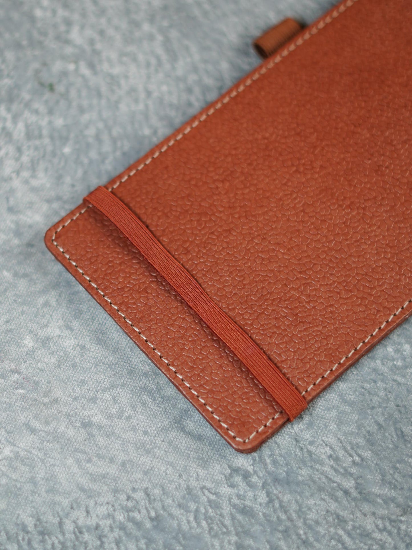Recycled Cotton Passport Book with Pen Holder - BCG0197