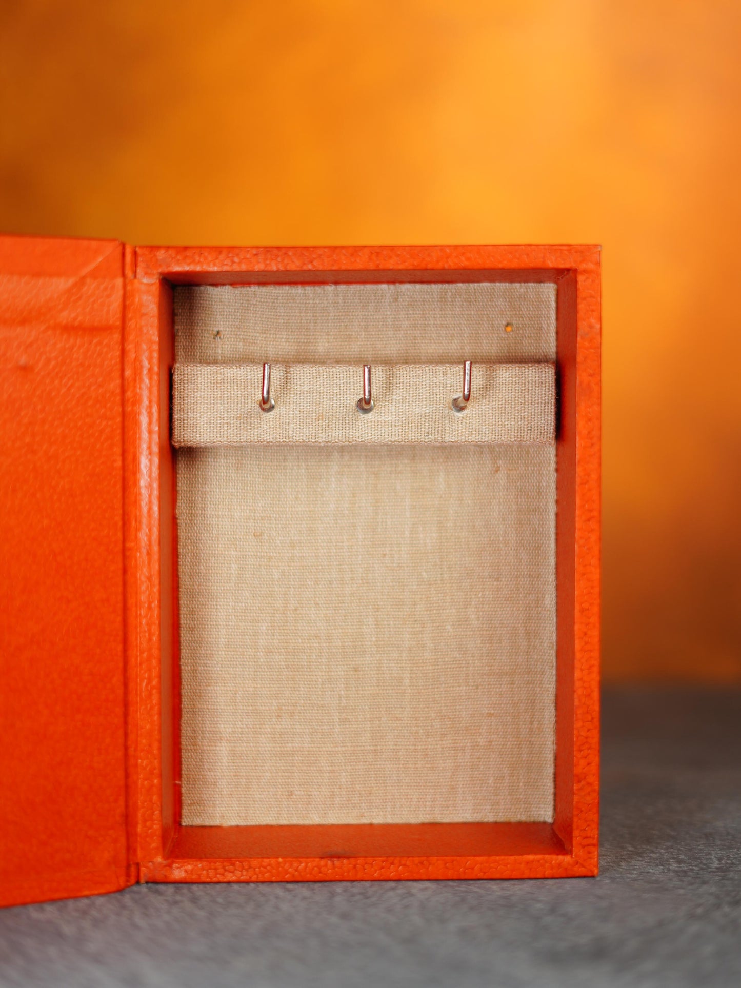 Recycled Cotton Wall Hanging Key Holder Box with Personalized Photoframe - 7.5 inch - BCG0201