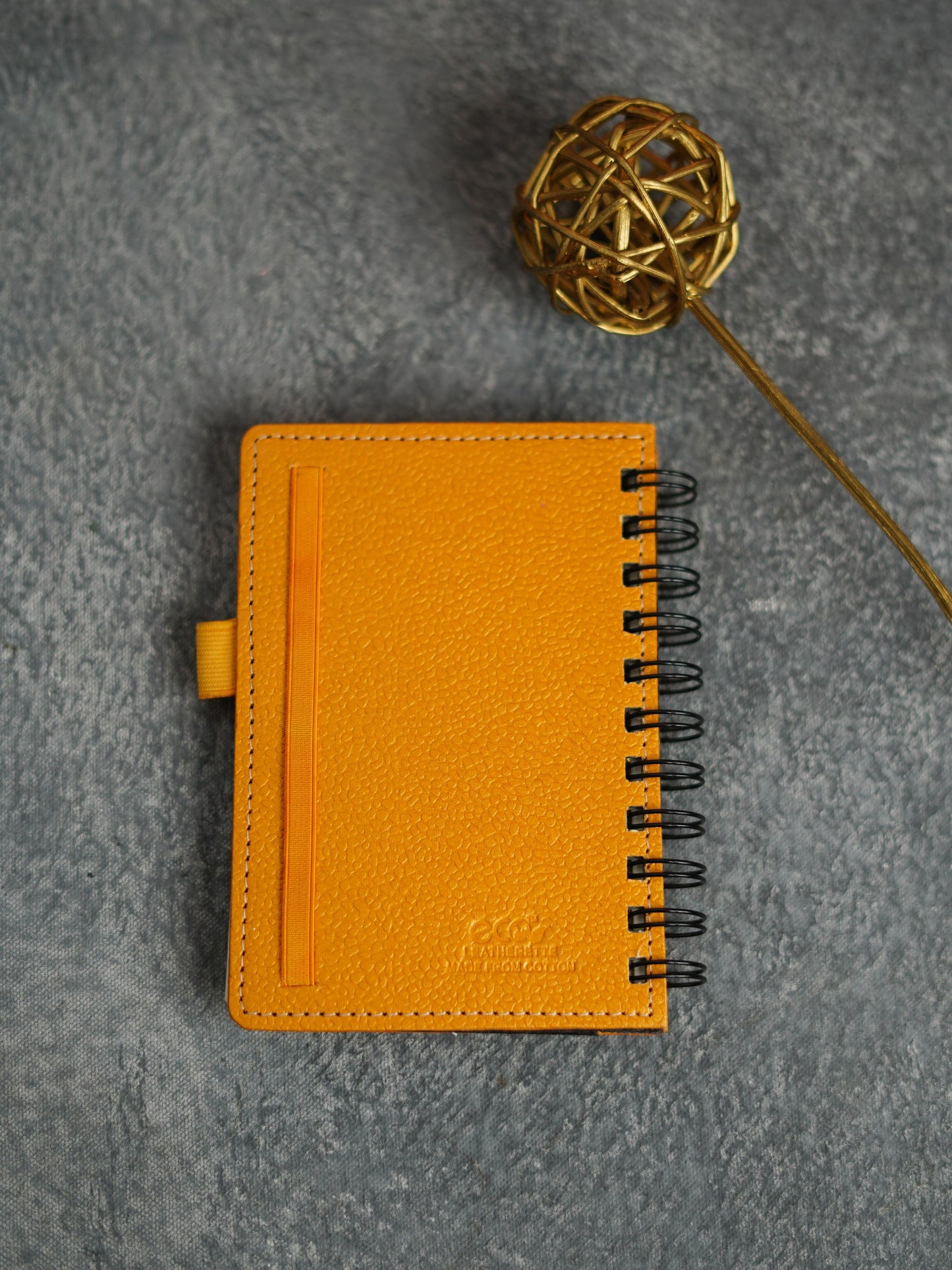 Recycled Cotton Spiral Office Diary - 6 inch-BCG0204