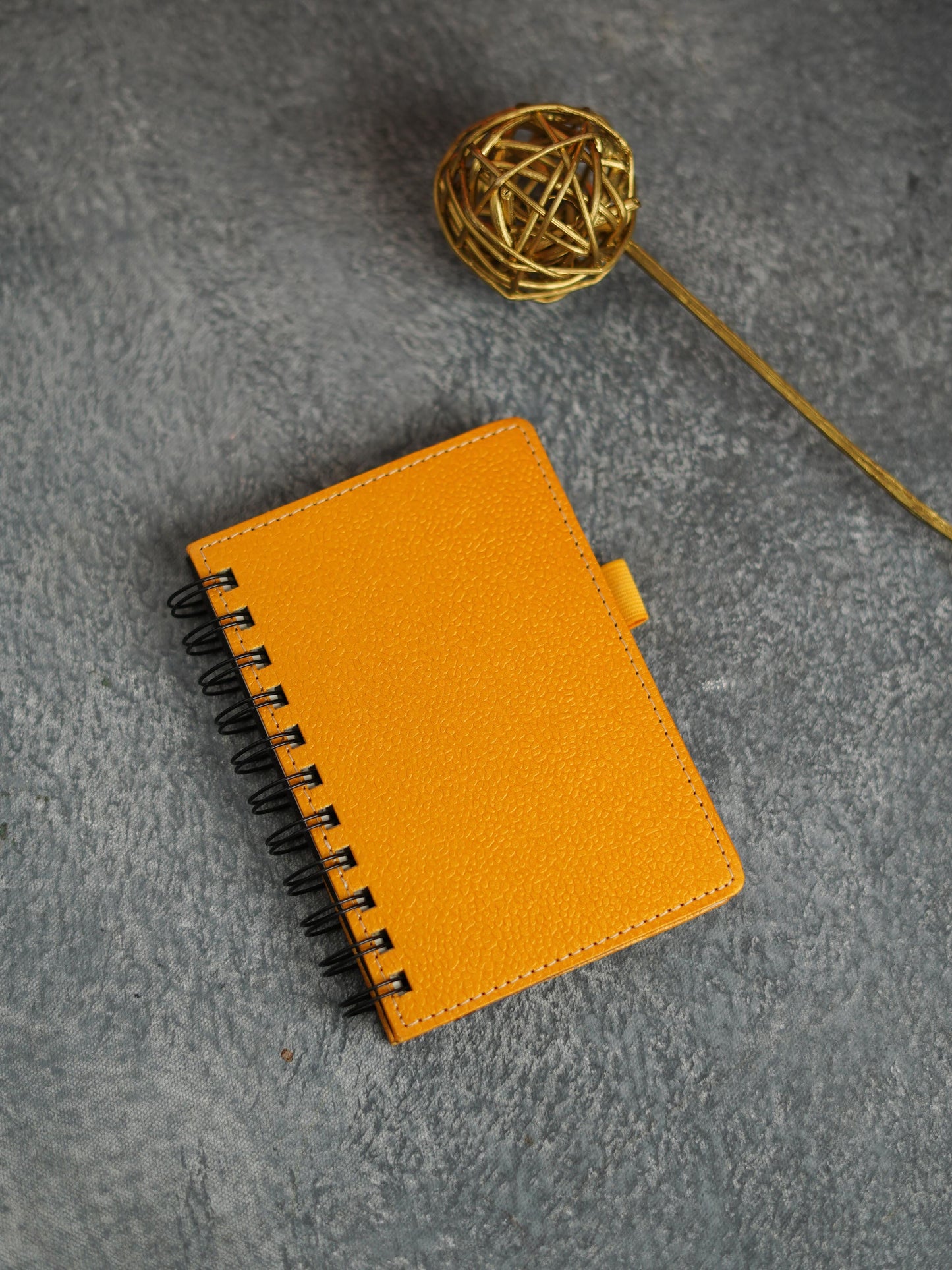 Recycled Cotton Spiral Office Diary - 6 inch-BCG0204