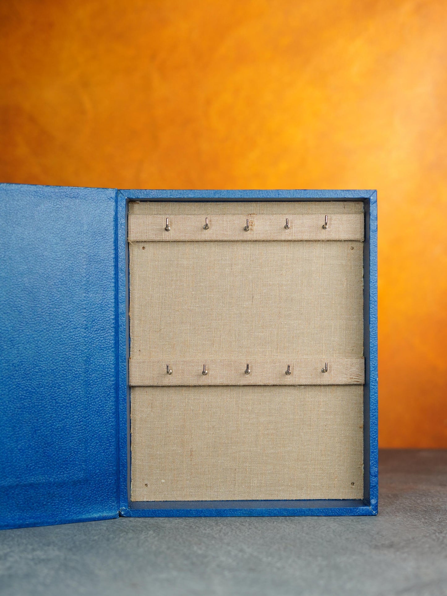 Recycled Cotton Wall Hanging Key Holder Box with Personalized Photoframe - 12 inch - BCG0208