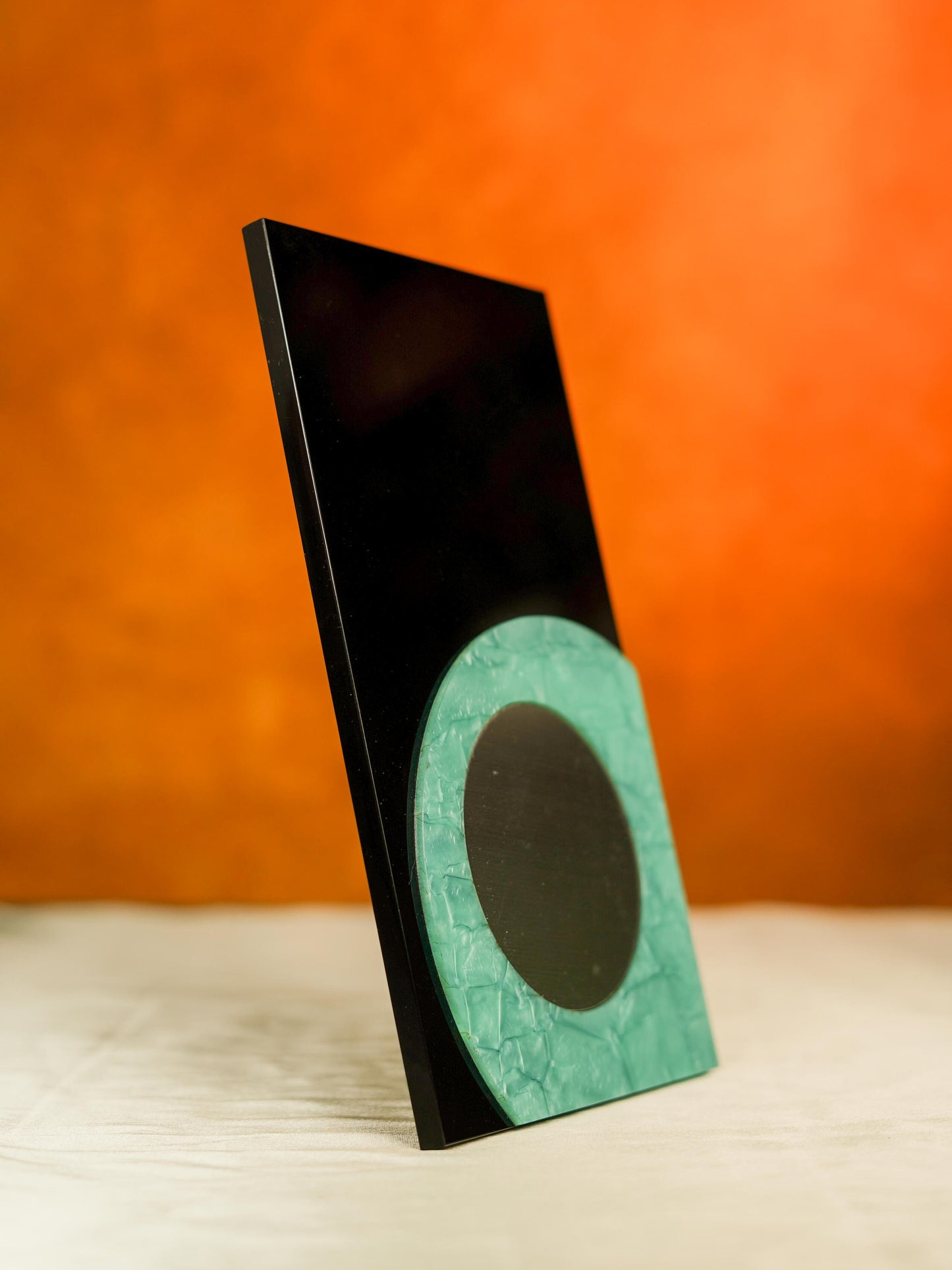 Acrylic Black Designer Trophy - 9 inch - BCG0220