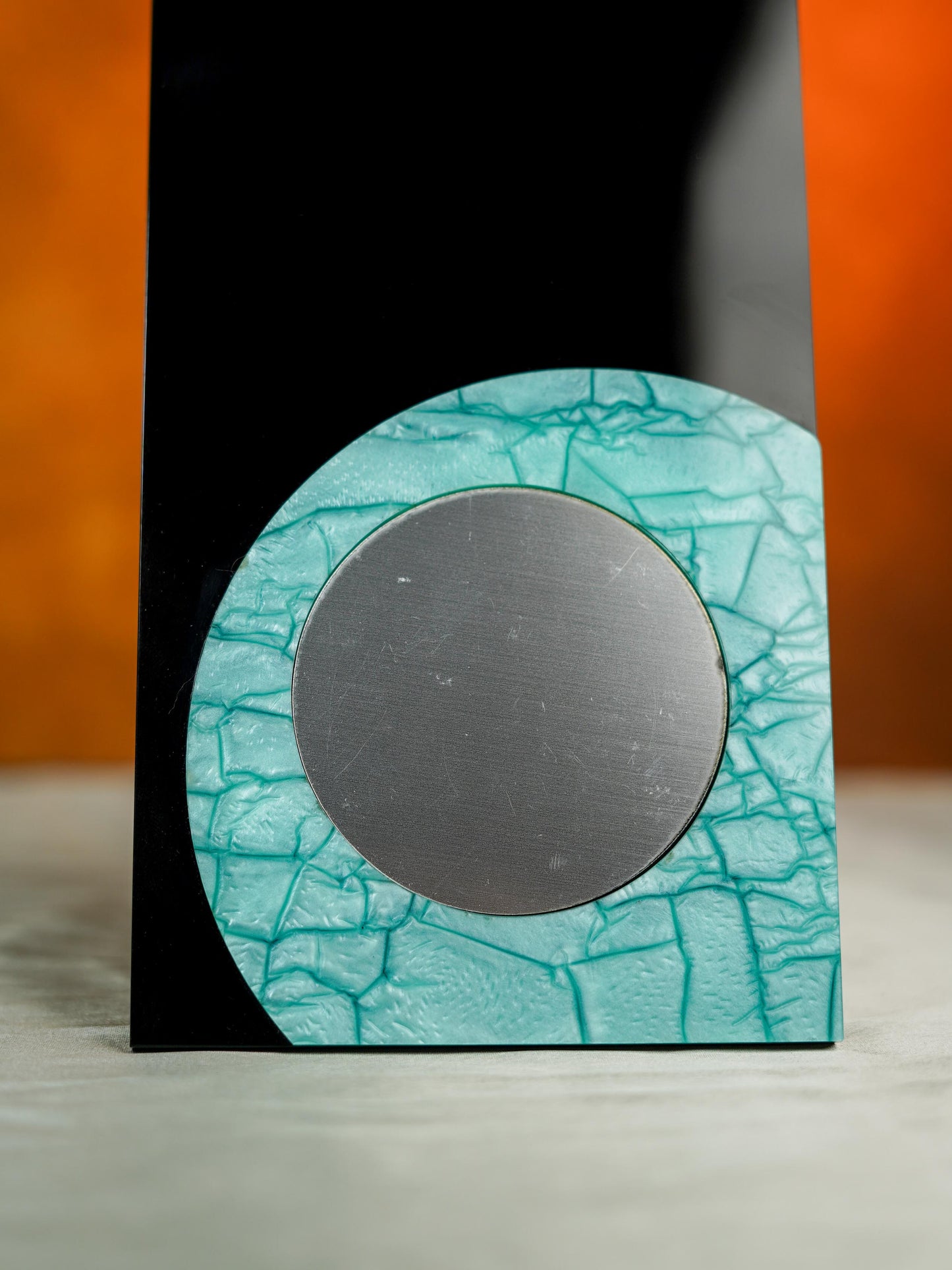 Acrylic Black Designer Trophy - 9 inch - BCG0220