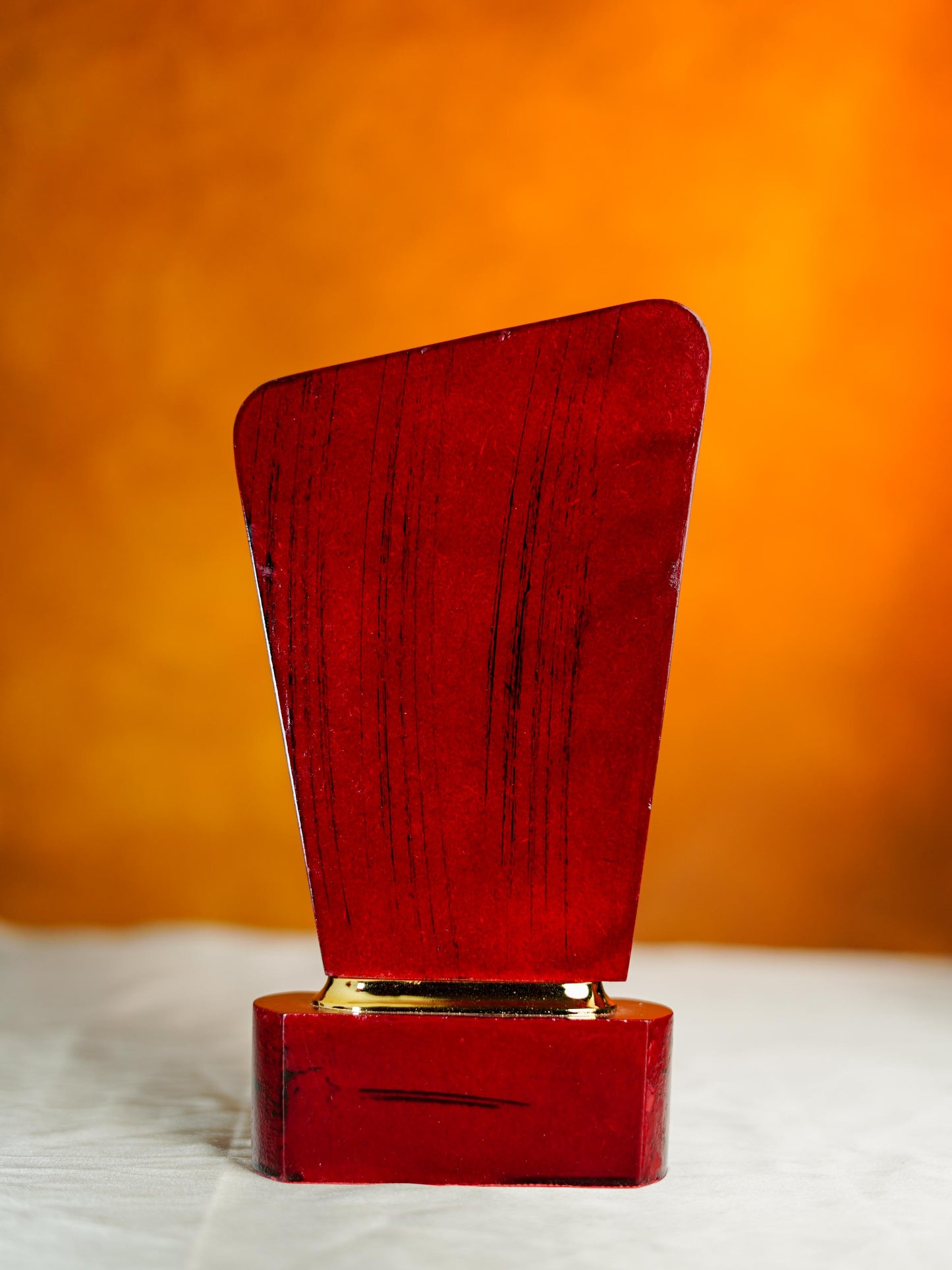 Wooden Trophy with Star - 9.5 inch - BCG0212