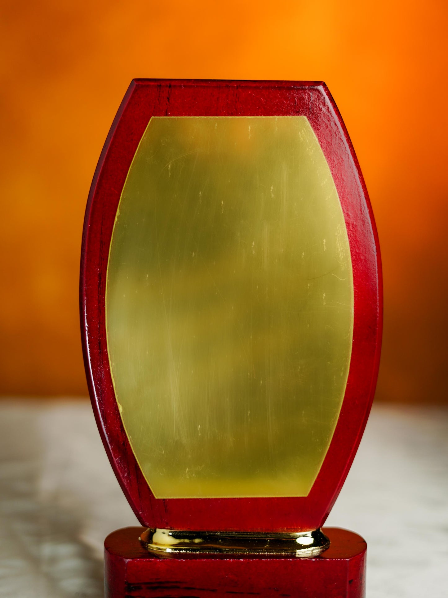 Wooden Trophy with Branding Space - BCG0213