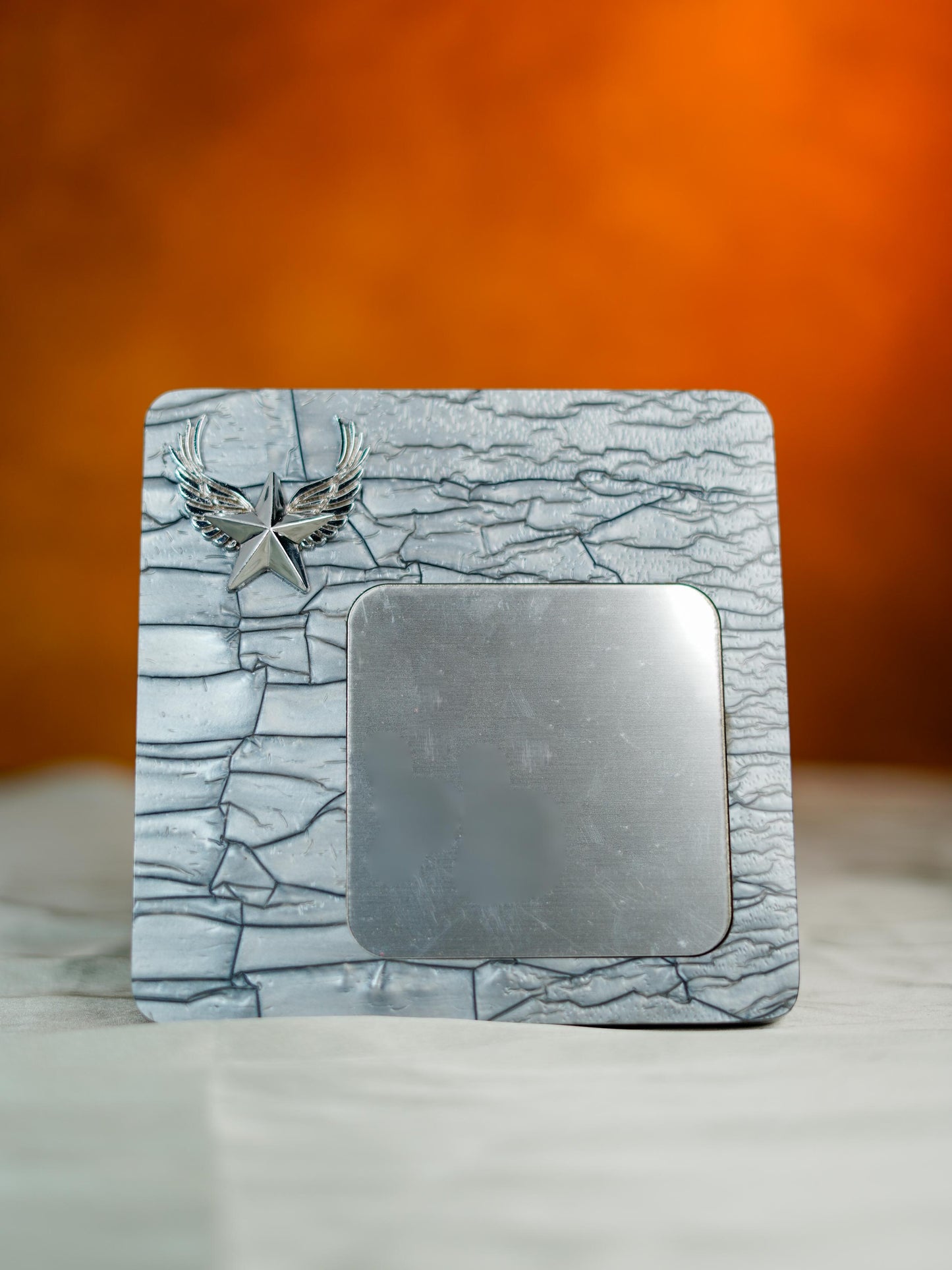Acrylic Trophy with Winged Star - 6.5 inch - BCG0224