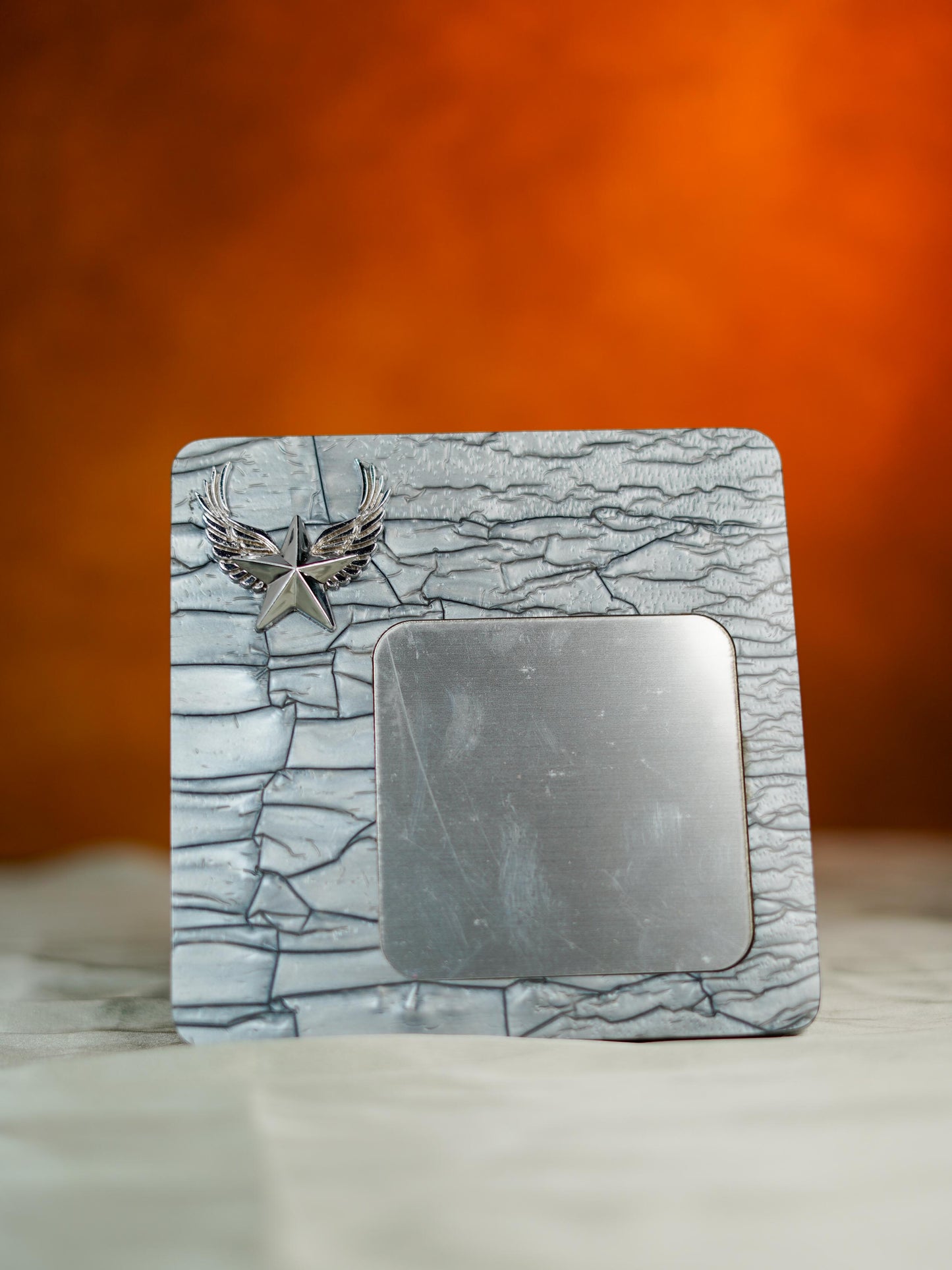 Acrylic Trophy with Winged Star - 6.5 inch - BCG0224