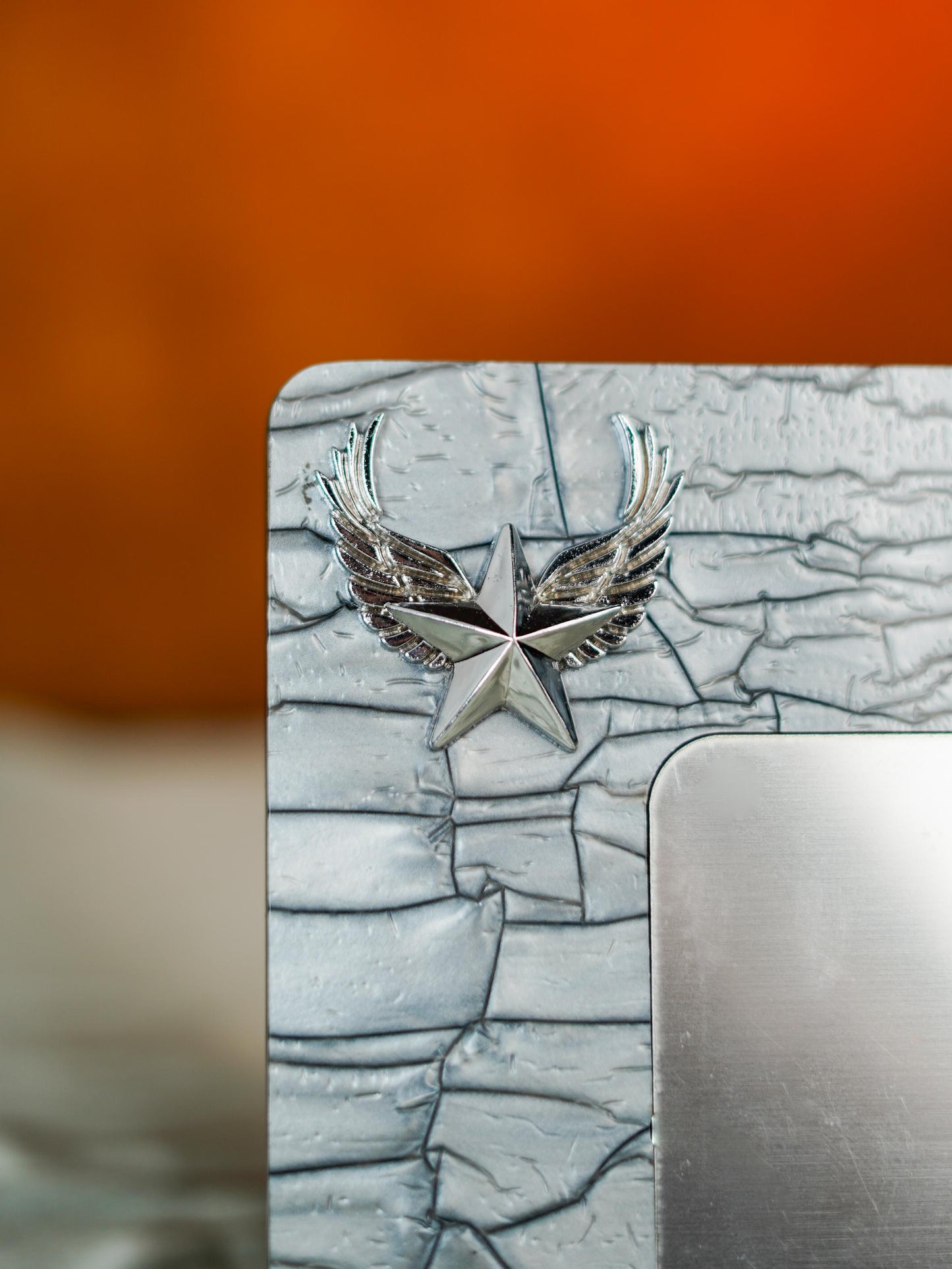 Acrylic Trophy with Winged Star - 6.5 inch - BCG0224
