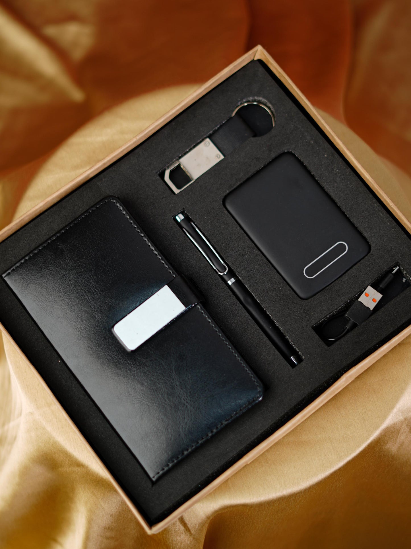 Corporate Kit - Diary, Powerbank, Pen, Keychain, and USB - BCG0225