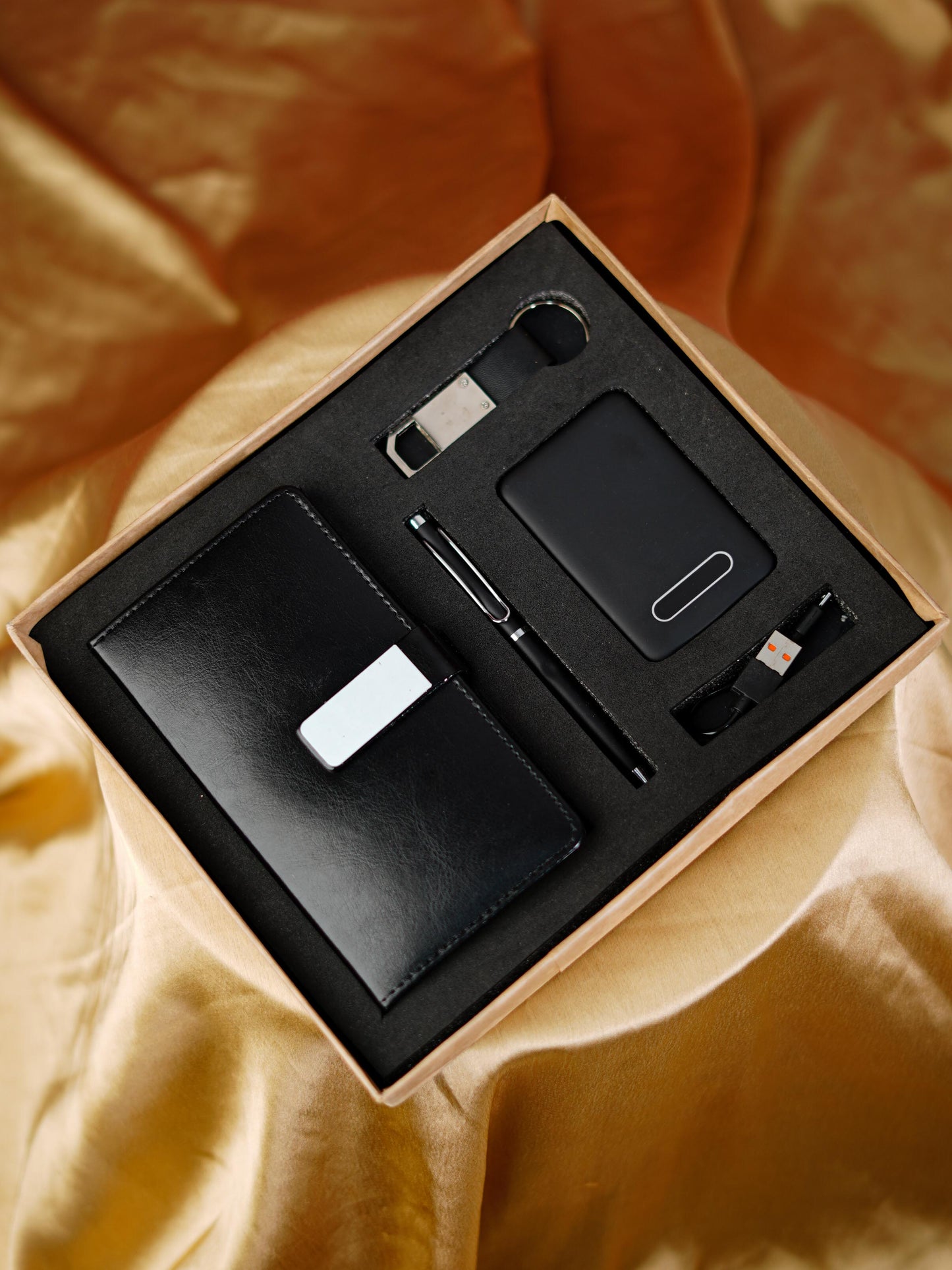 Corporate Kit - Diary, Powerbank, Pen, Keychain, and USB - BCG0225