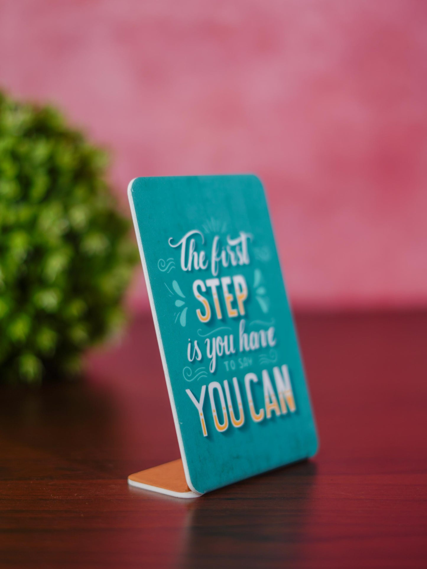 Table Top with Motivational Quotes 6x4 inch - BCG0180