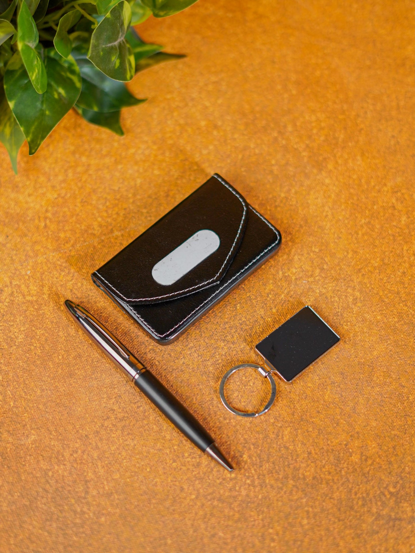 Corporate Gift - Card Holder with Pen & Keychain - BCG0148