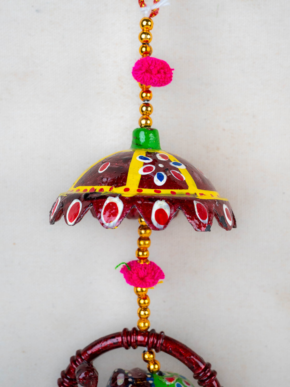 Elephant Thoran with Bells - Set of 2 - WBG1588