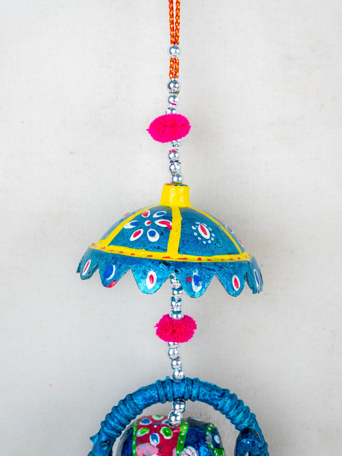 Elephant Thoran with Bells - Set of 2 - WBG1588