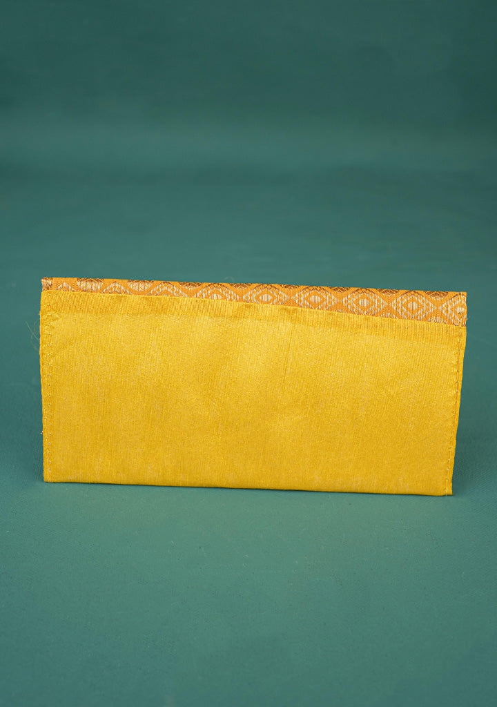 Designer Raw Silk Purse - WBG1628