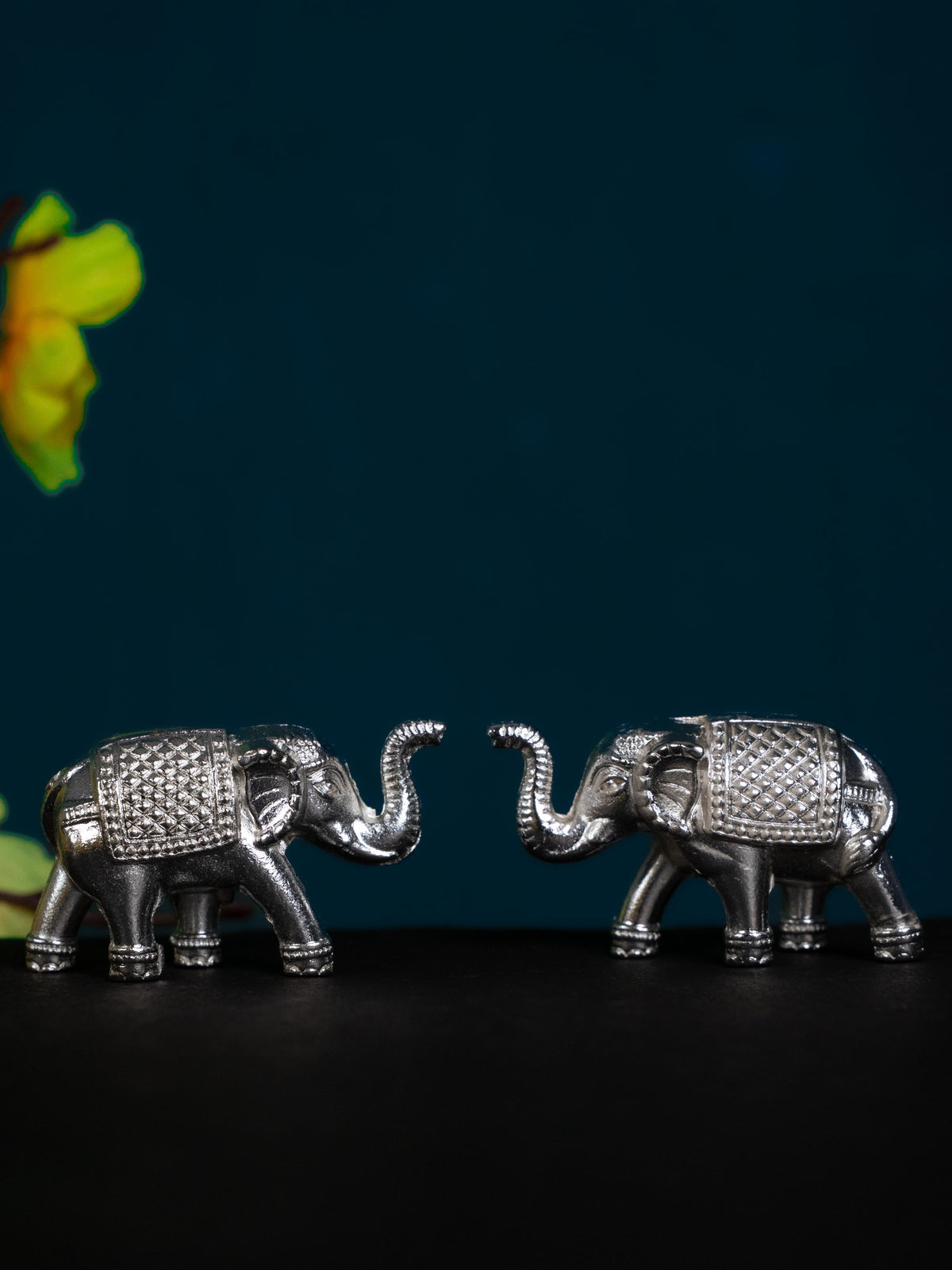 Zinc Alloy Elephant - Set of 2 - WBG1784-1