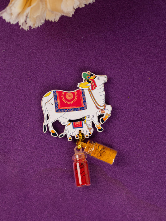 Cow Haldi Kumkum Set - WBG1716