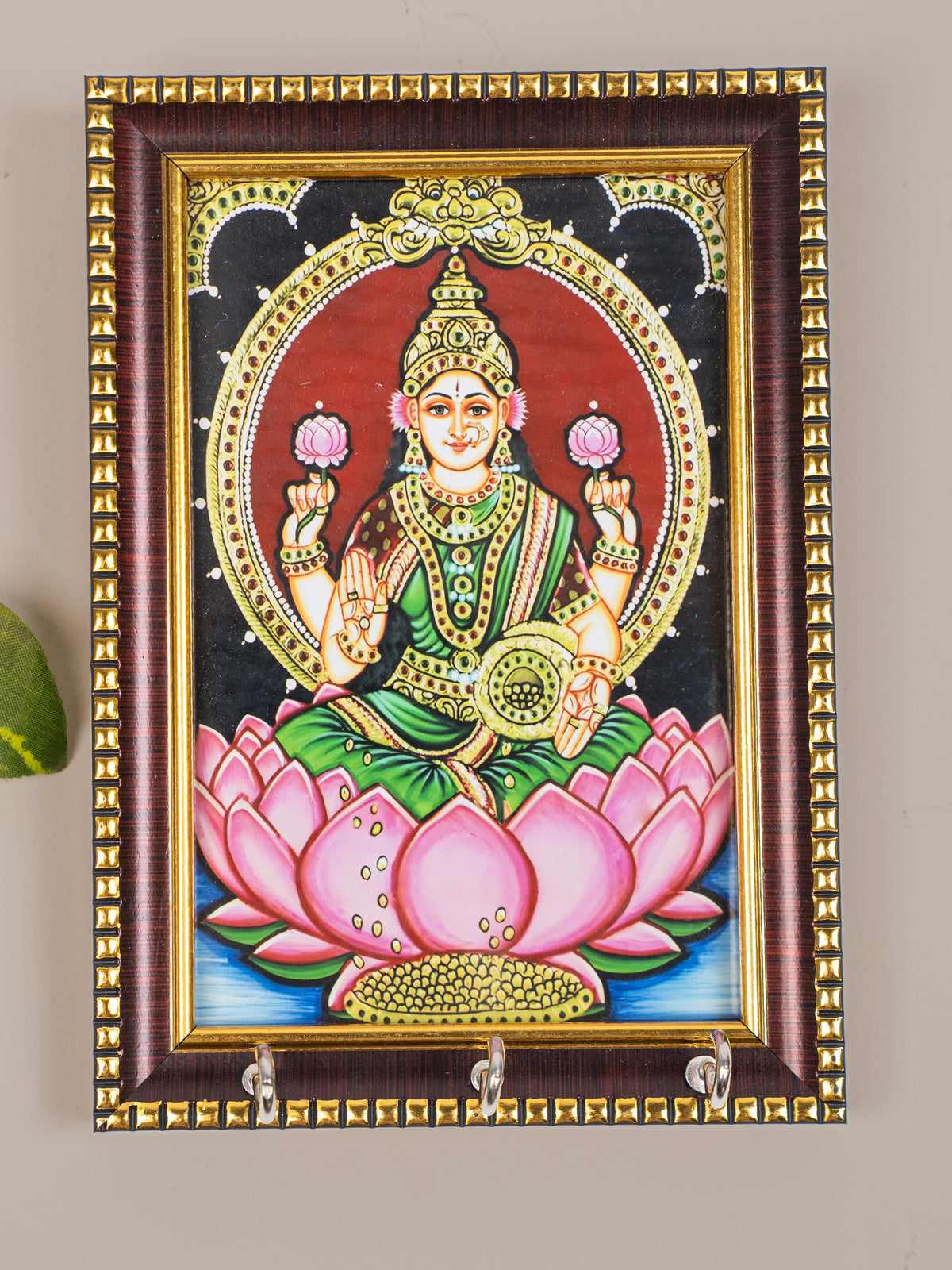 Lakshmi Printed Key Hanger - WBG1827