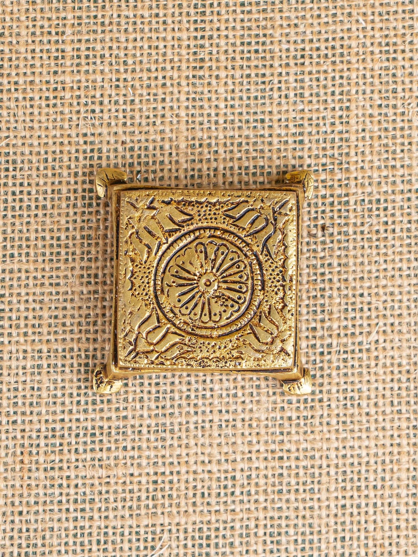 Brass Pooja Chowki - WBG1834