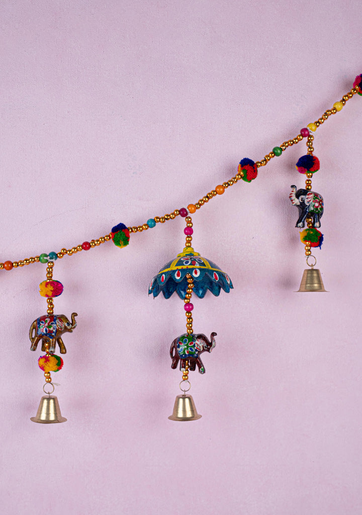 Elephant Thoran with Bells - WBG1898