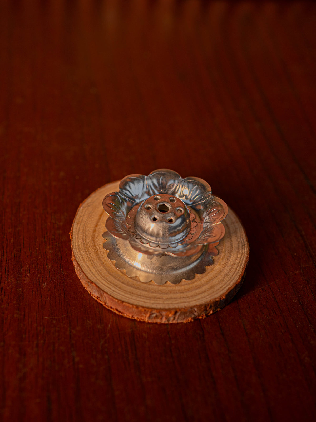 German silver agarbathi stand - WBG1922