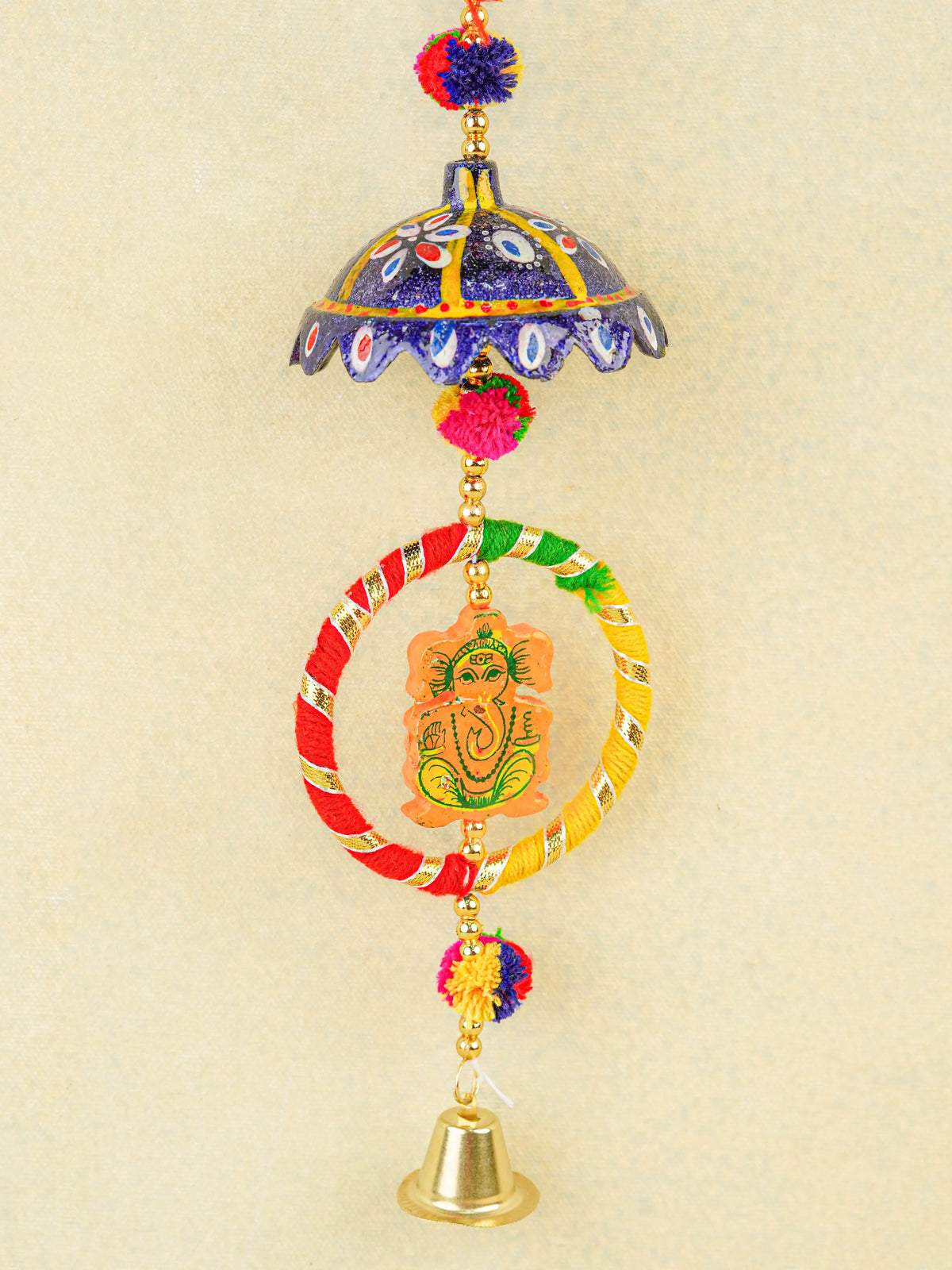Ganesha Thoran with Bell - 15 inch - WBG2007