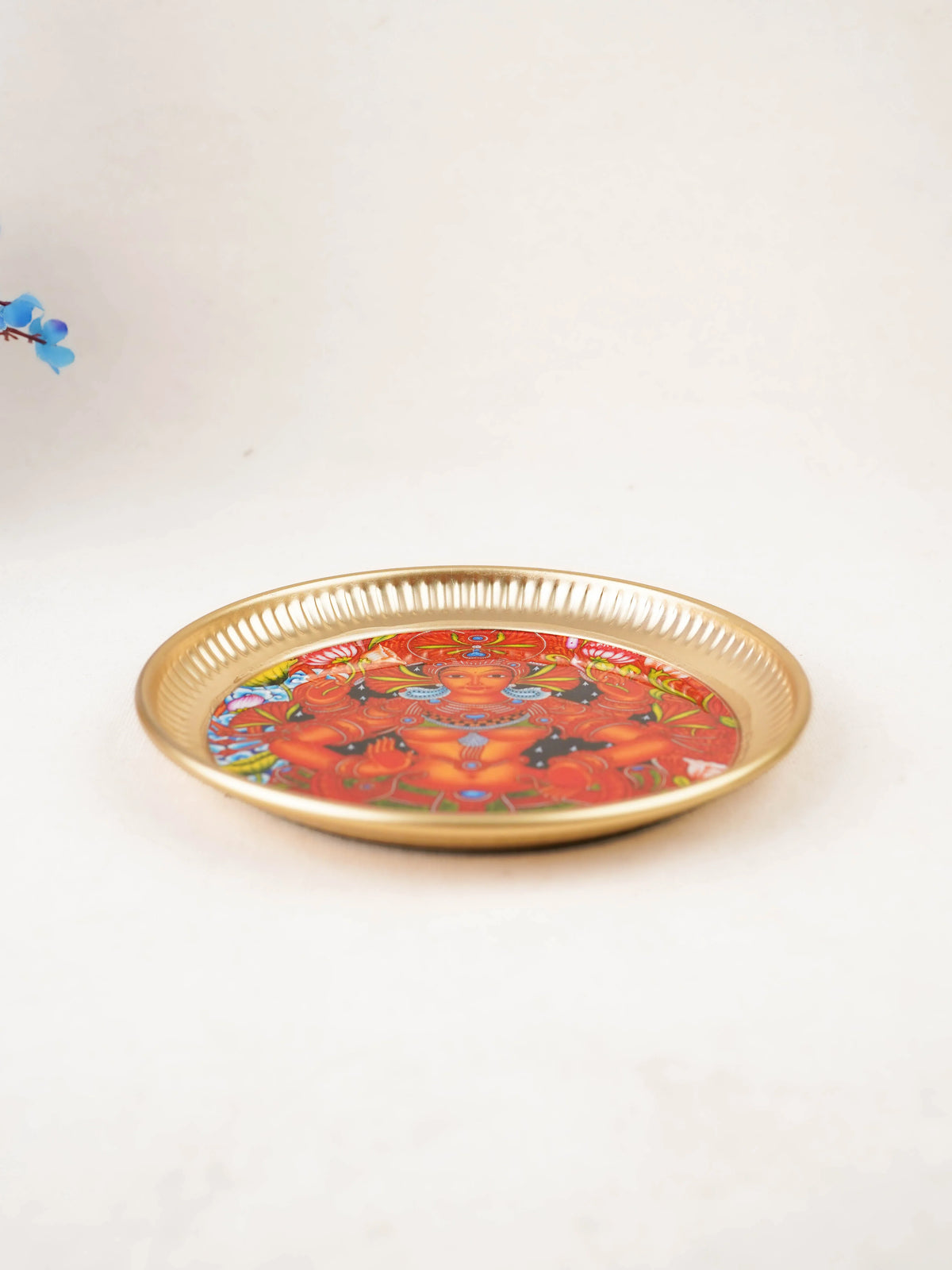 Iron Plate with Mural Print - 6 inch - WBG2104-3