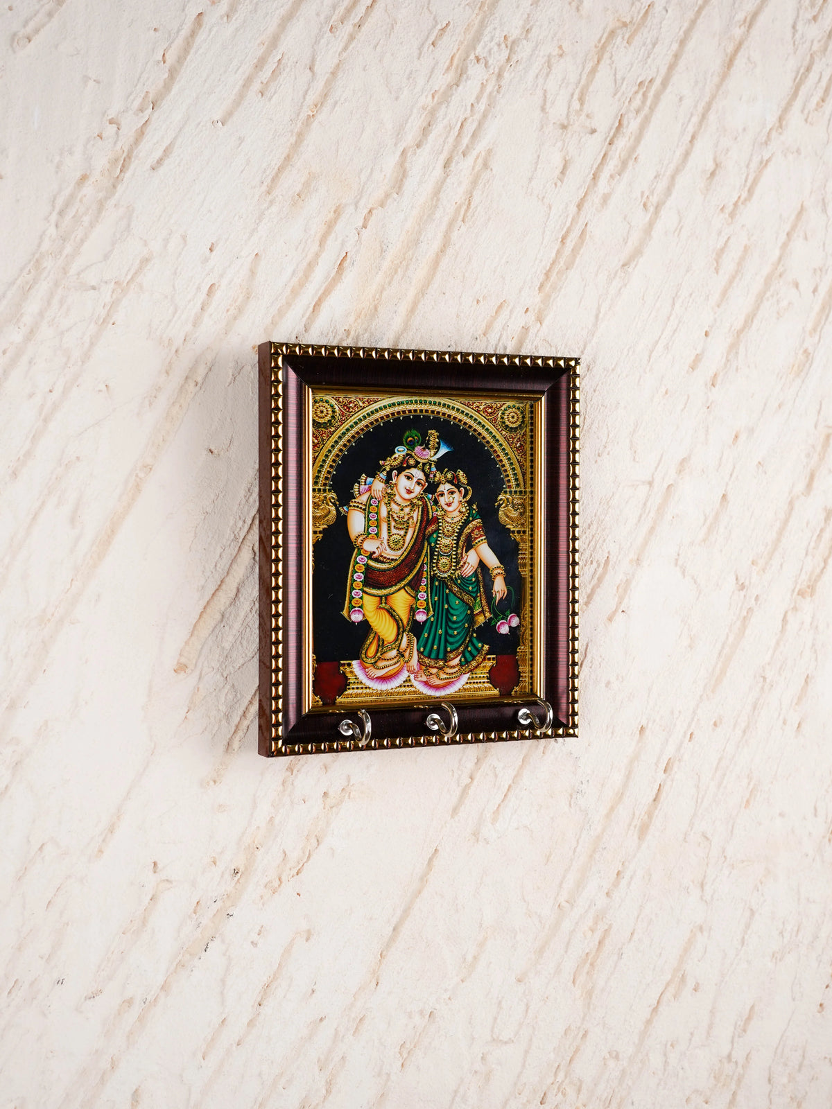 Radha Krishna Printed Key Hanger - WBG2108