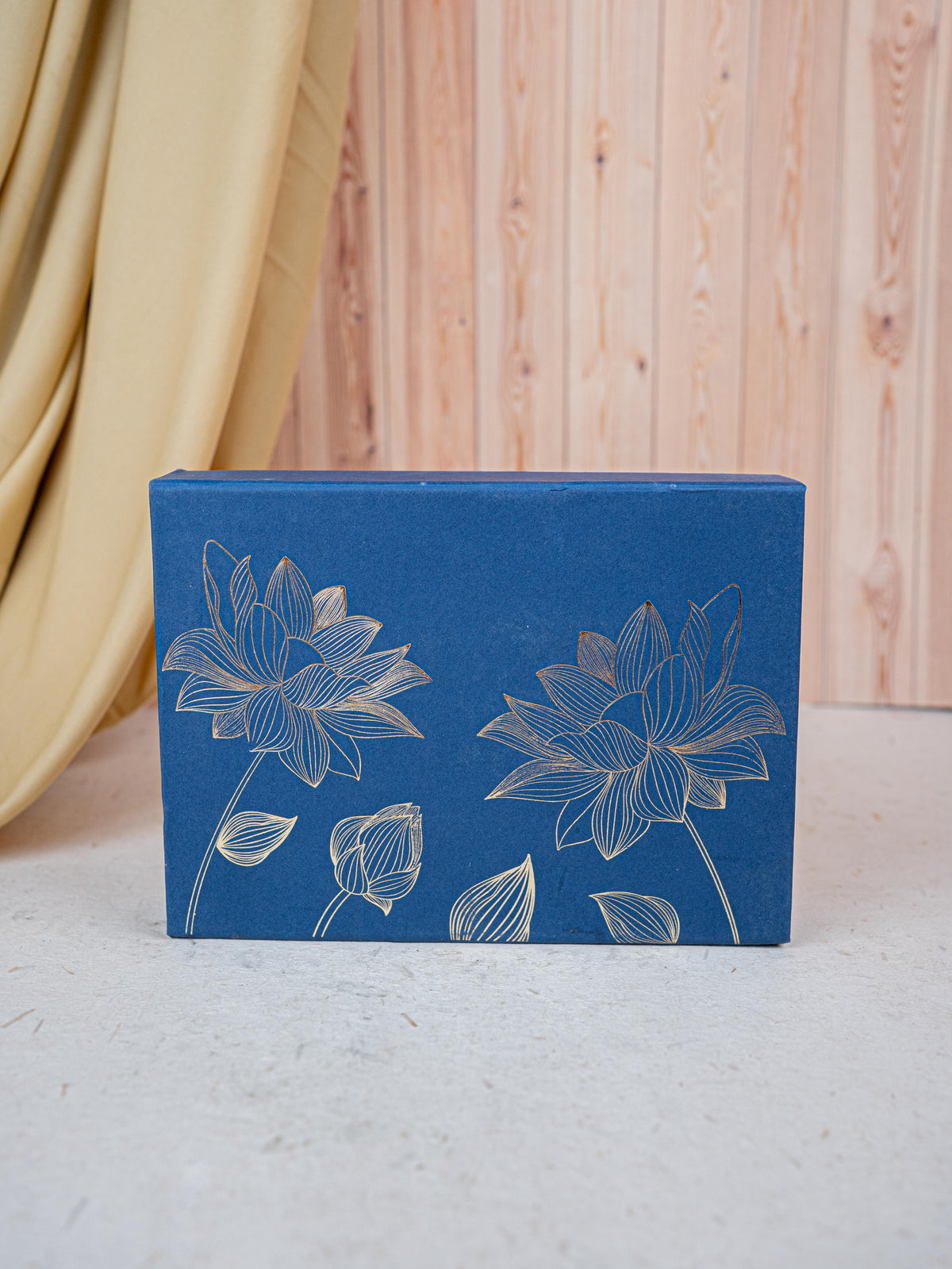 Deepavali: Box with Designer Coaster, Floral Coaster & Diya - WDC0018