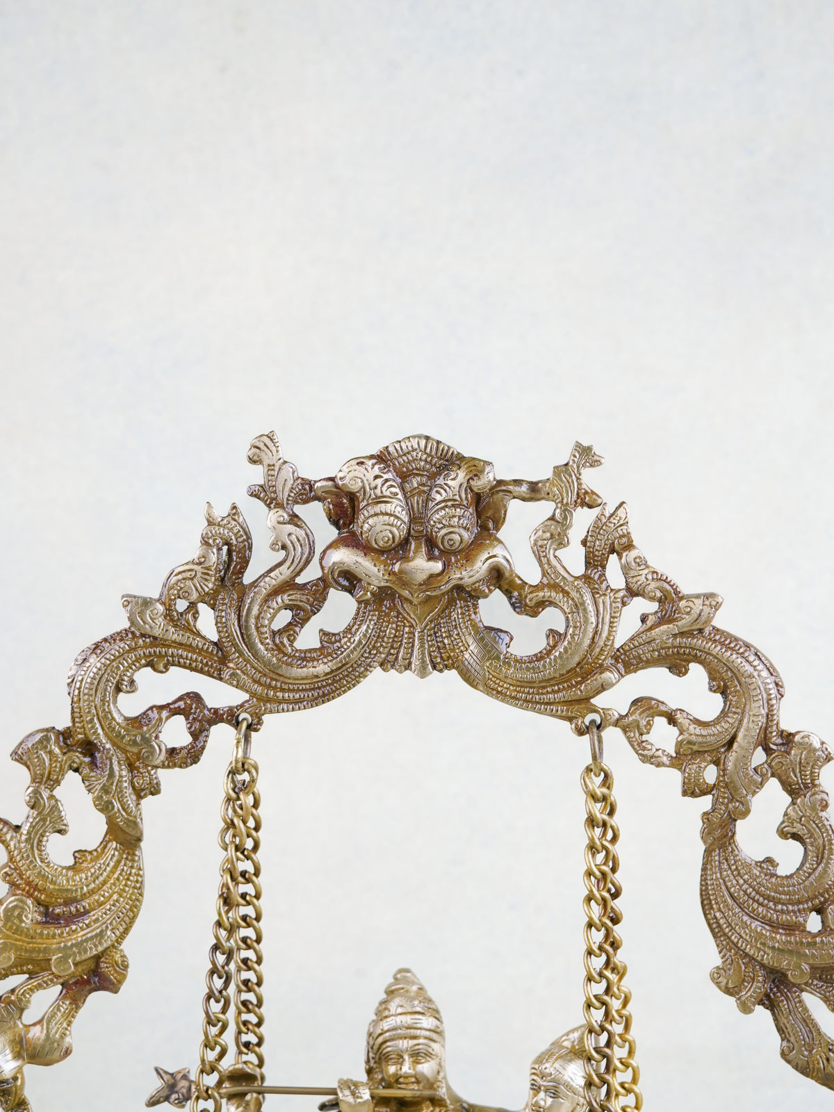 Brass Radha Krishna in Swing - WL1053
