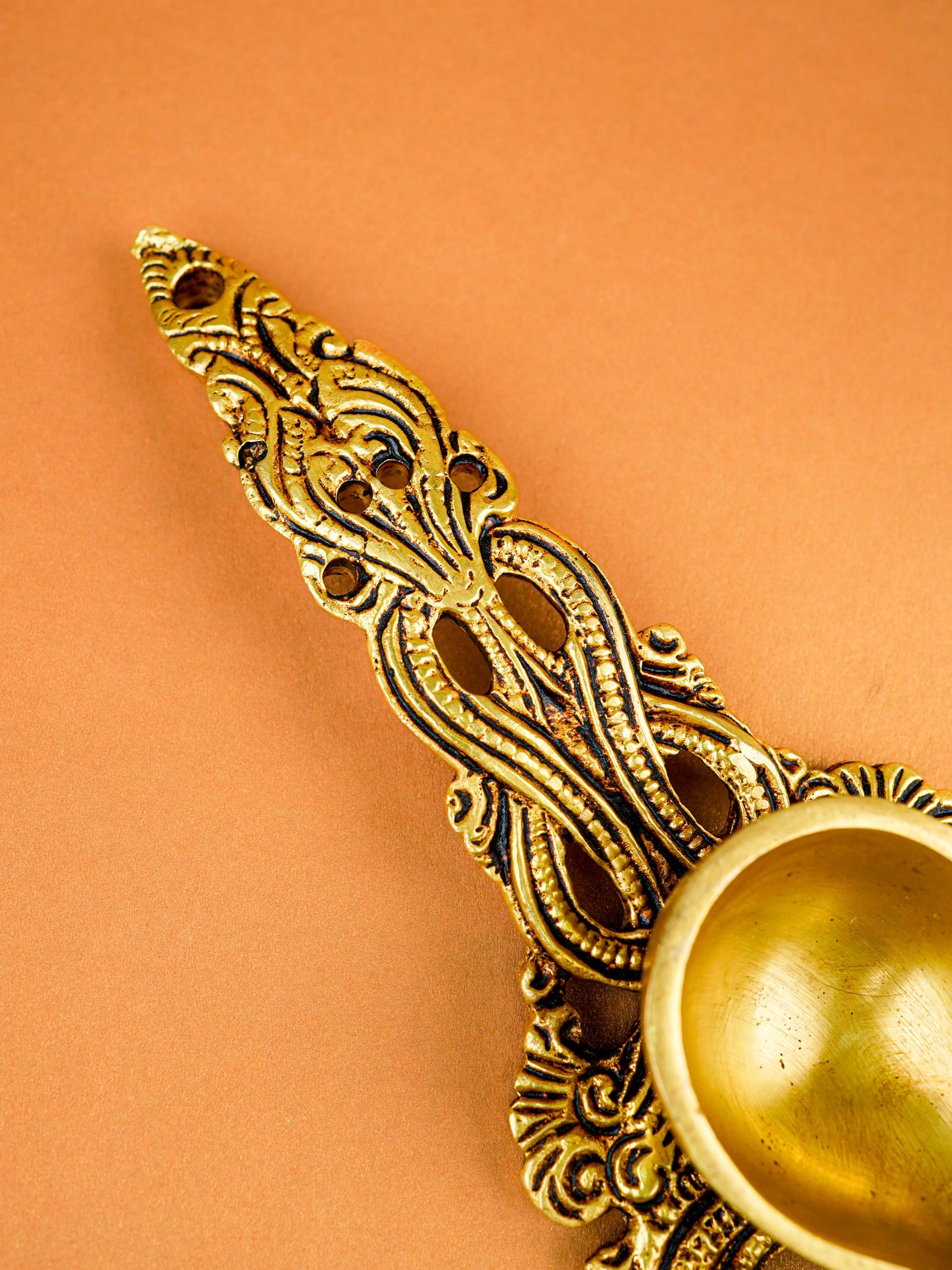 Brass Aarti Diya - WL2089-2